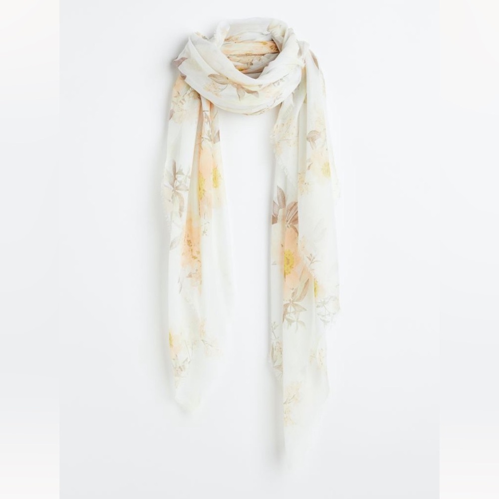 H&M Floral Printed Scarf